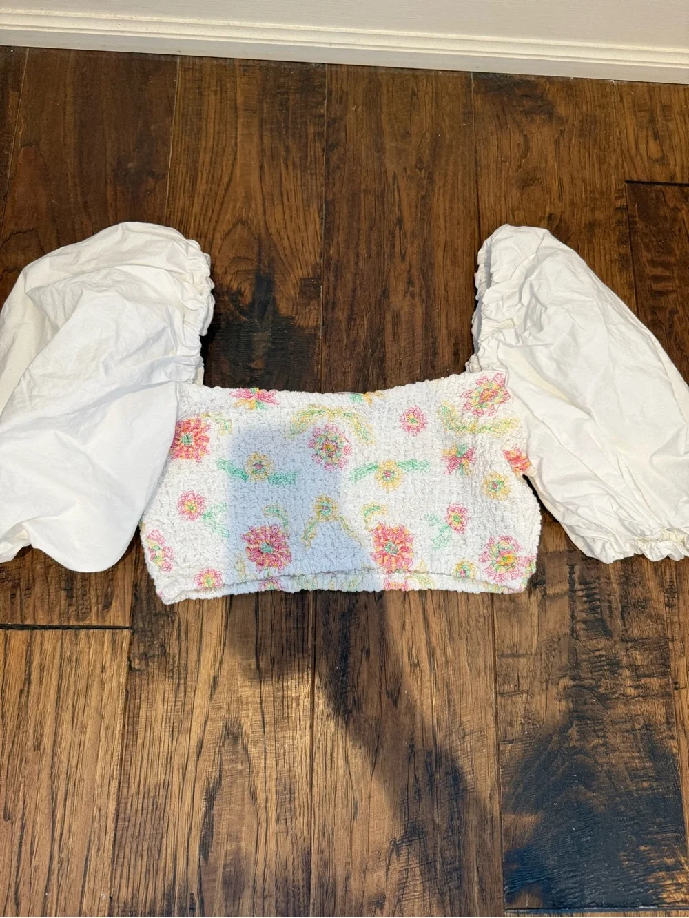 Zara smocked bodice